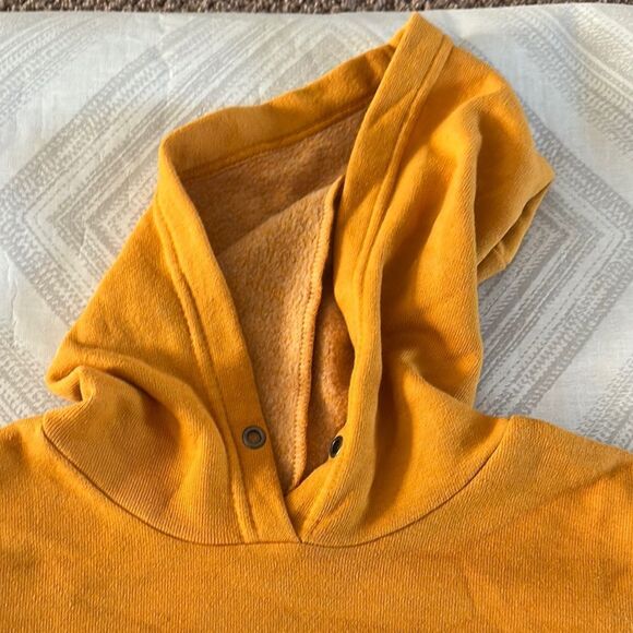 Aviator Nation Kids Hoodie Smiley in Gold - Size 12 - Picture 3 of 8